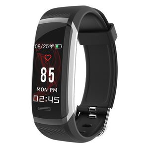 GT101 IP67 Waterproof Color Screen Smart Bracelet with Continuous Heart Rate Monitor, Pedometer, Calorie Consumption - Silver