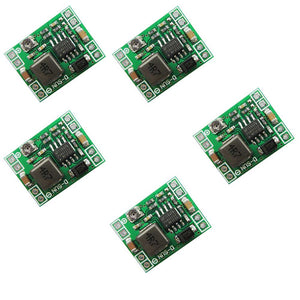 ZHAOYAO 5PCS Ultra-Small Size DC-DC Step Down Power Supply Modules 3A Adjustable Buck Converter for Arduino