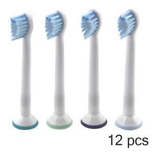 12PCS Electric Toothbrushes Replacement Heads for Philips Sonicare Sensitive HX6084 Oral Hygiene Teeth Care Clean