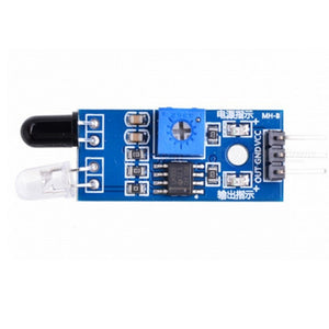 Produino Smart Car Infrared Obstacle Avoidance Sensor - Black + Blue