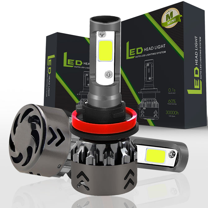 Qook New Mini6 H8 H9 H11 Car LED Headlights