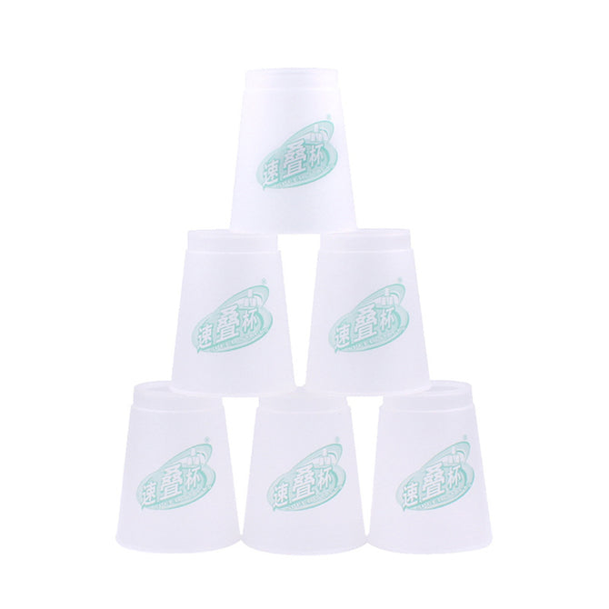 SPEED STACKS 1806L Sport Stacking Speed Stack Cups Toy Set - Transparent (12 PCS)