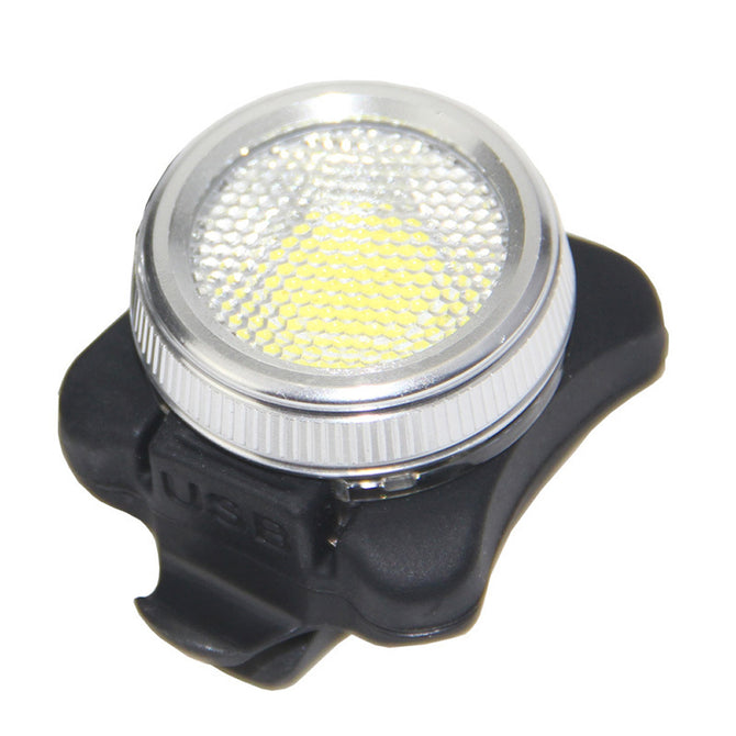 Red -White Light 5-Mode Waterproof USB Rechargeable COB LED Taillight