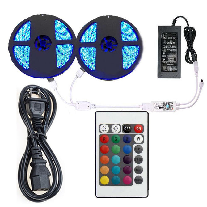 KWB 5050 60-LED 10m RGB Strip Light with Wi-Fi Smart Controlled and 6A Power Supply