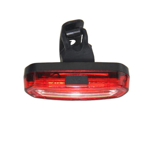 100LM USB Rechargeable COB LED Mountain Bike MTB Safety Tail Light - Red Light