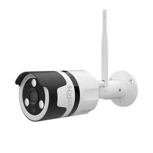 VESKYS 1080P 2.0MP Outdoor Waterproof Wireless WIFI IP Security Camera Two Way Audio Metal Shell Cloud Storage - EU Plug