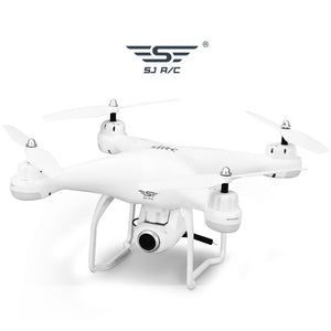 SJRC S20W WiFi FPV Quadcopter with 720P HD Camera Double GPS Follow Me Mode RC Quadcopter RTF - White