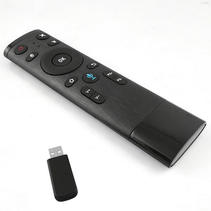 Kitbon 2.4G Wireless Air Remote Mouse w/ Built-in 3-Gyro 3-Gsensor, USB Receiver for Smart TV BOX PC
