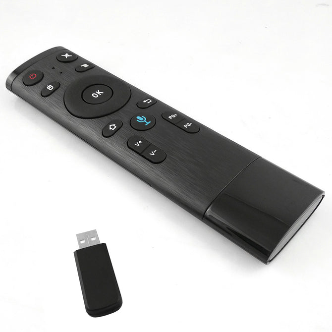 Kitbon 2.4G Wireless Air Remote Mouse w/ Built-in 3-Gyro 3-Gsensor, USB Receiver for Smart TV BOX PC