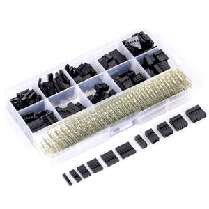 ZHAOYAO 620pcs Dupont Wire Cable Jumper Pin Header Connector Housing Kit