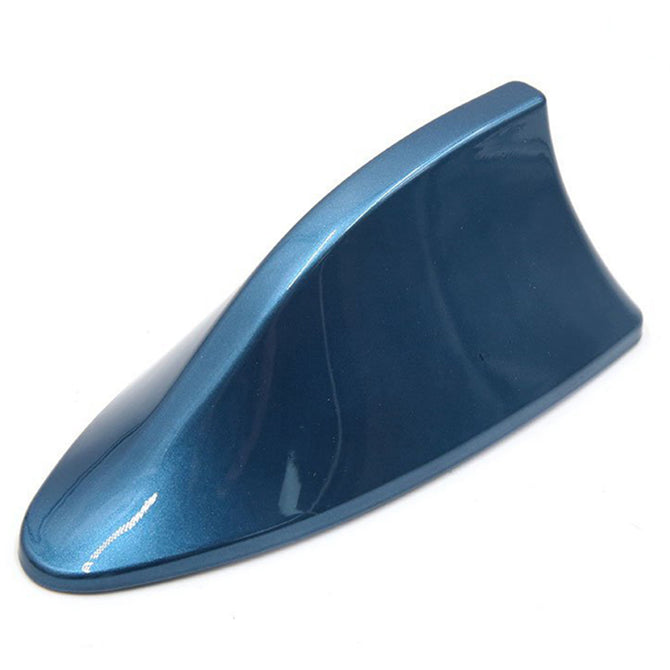 Car Exterior Decor Shark Fin Design AM/FM Aerial Radio Signal Antenna Blue for BMW