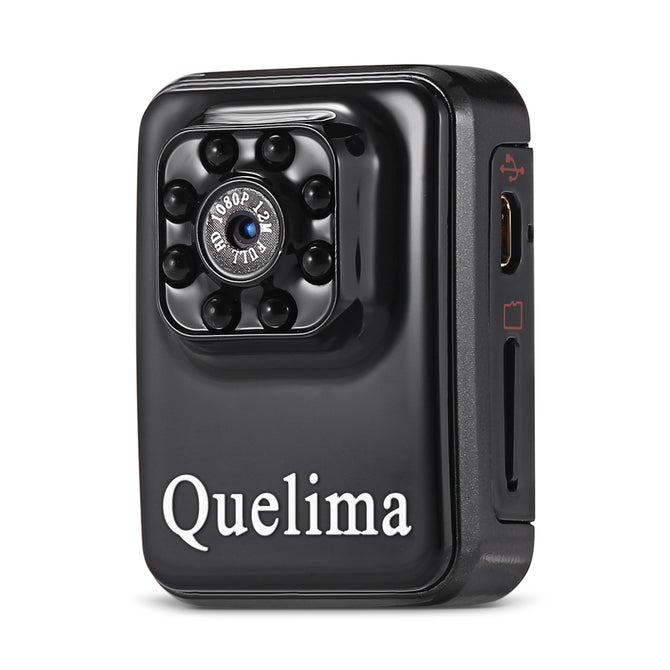 Quelima 8 Infrared Night Vision DVR HD 1080P Video DV