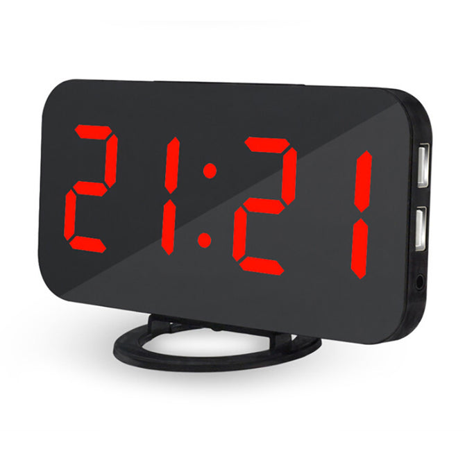 Creative LED Digital Table Alarm Clock - Red Light