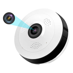 ESAMACT Wifi Mini IP Camera 360 Degree Home Security Wireless Panoramic Wifi IP CCTV Camera 1.3MP 960PH Video Security Camera