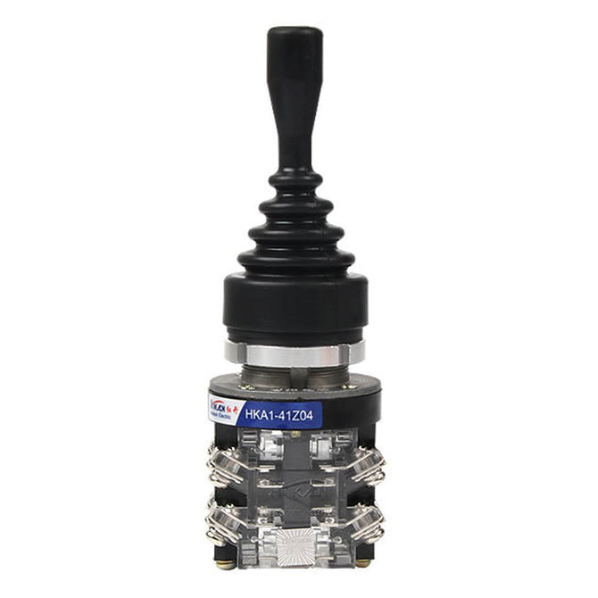 YENISEI HKA1-41Z04 Joystick Monolever Momentary Switch, AC 380V 15Amp 4NO 4-Position
