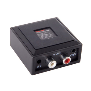CY RC-002 Bluetooth Car Kit Handsfree Bluetooth 3.5mm Aux Audio Receiver Adapter - Black