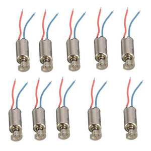 YENISEI DC3V 12000RPM Vibration Vibrating Vibrator, Micro Coreless Brushed Motors, 6mm x 12mm (10 PCS)