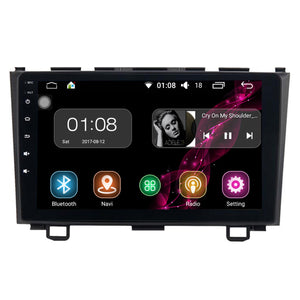 Funrover Android 8.0 HD 9" 2-Din Touch Screen Car Audio System Radio Car Player w/ Stereo GPS Navigationfor Honda CRV 2006-2011
