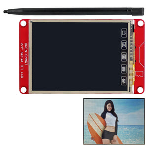 OPEN-SMART 2.4" UART Serial TFT LCD Module Touch Screen Expansion Shield with Touch Pen for Arduino UNO R3 / Mega2560 / Nano
