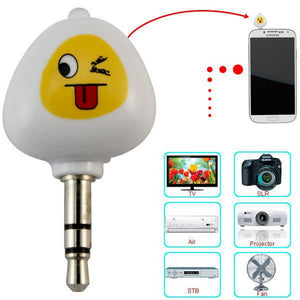 ESAMACT Mini 3.5mm Infrared IR Remote Control, Universal Intelligent Mobile Phone Smart Remote Control for TV Air Conditioner