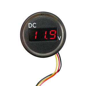 Automotive Modified Voltmeter Micro-Transparent Waterproof Voltmeter 0-100V