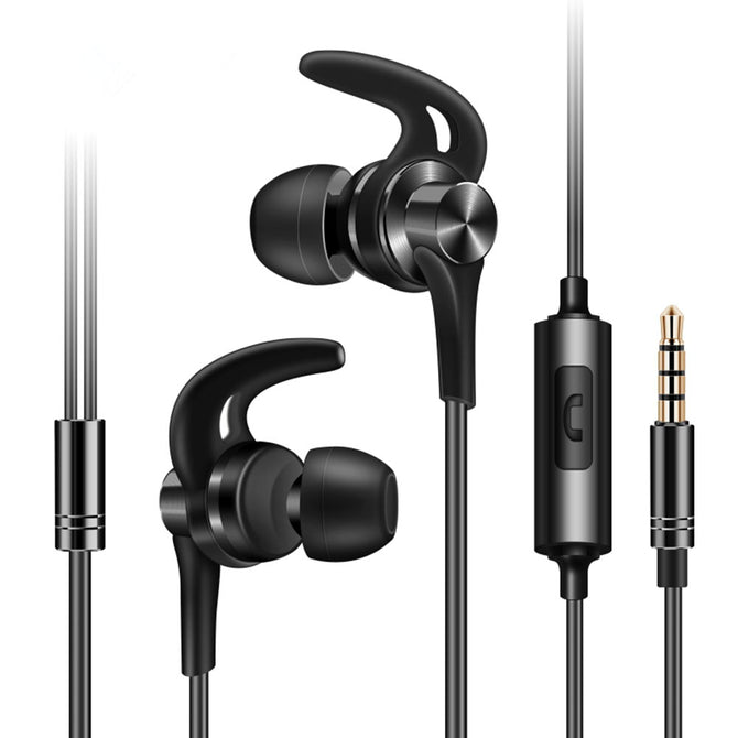 QKZ DT1 Zinc Alloy In Ear Earphones HiFi Ear Phone Metallic Earbuds Stereo In-Ear Sports Earphone Noise Cancelling Headsets
