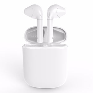 HBQ-i8 TWS Mini Bluetooth Stereo Headset With Charge Box White