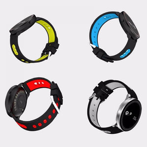 CF007 Smart Bracelet With Heart Rate Blood Pressure Oxygen Monitor Weather Forecast Reminder Fitness Wristband PK DM58 K Yellow