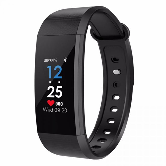 I9 Smart Bracelet IP68 Waterproof Sports Watch Fitness Tracker With Pedometer, Heart Rate, Blood Pressure Monitoring Black