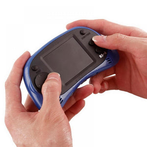 2.5 Inch TFT Display Handheld Video Game Console 8 Bit Game Player Built-in 260 Classic Games With AV Cable Support TV Blue