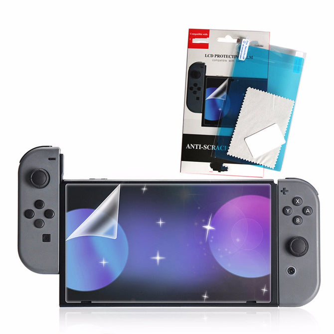 Protection Film Highly 3D Screen Protector For Nintendo Switch Transparent White
