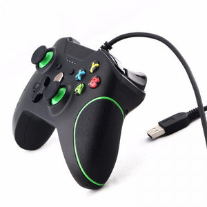 Retail Box USB Wired GamePad Joypad Game Controller For For MICROSOFT Xbox One With Dual Vibration Black