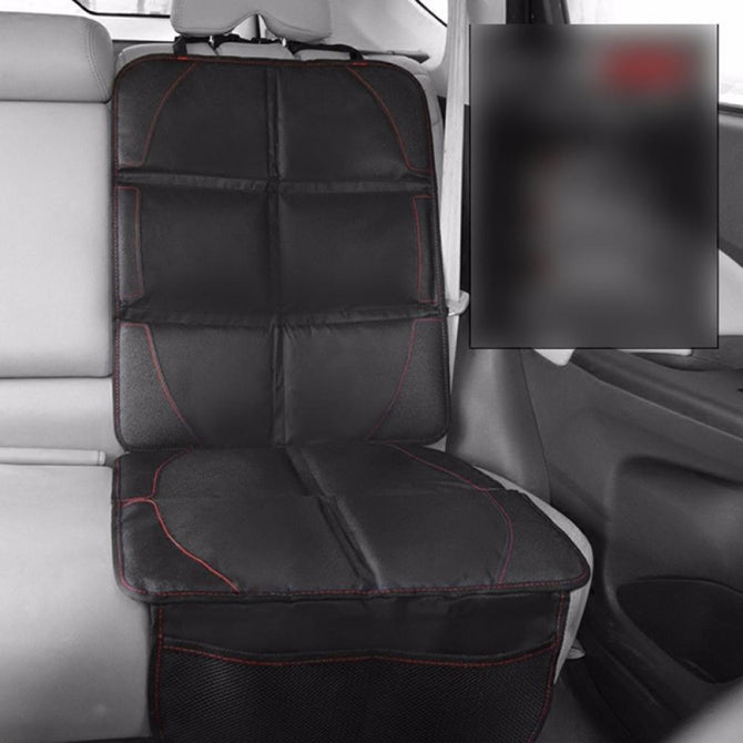 Car Seat Cover Anti-slip Anti-abrasion Child Safety Seat Mat Auto Seat Abrasionproof Pad Car Seat Protector Black