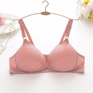 Pregnant Underwear Maternity Nursing Bra Front Button Tank Women\'s Front Hasp Wirefree Lady Pregnant Bra Red/B/36