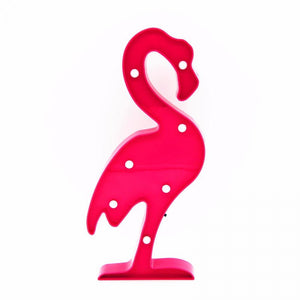 Lua Luminaria Flamingo Cactus Heart Star LED Marquee Letter Light Standing Lamp 3D Night Light Flamingo For Kid Gift Warm White/Red