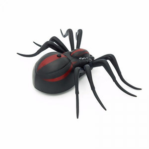 Infrared Remote Control Cockroach Spider RC Toy Mock Realistic Fake Creative Electric Animal Prank Toys Dark Gray
