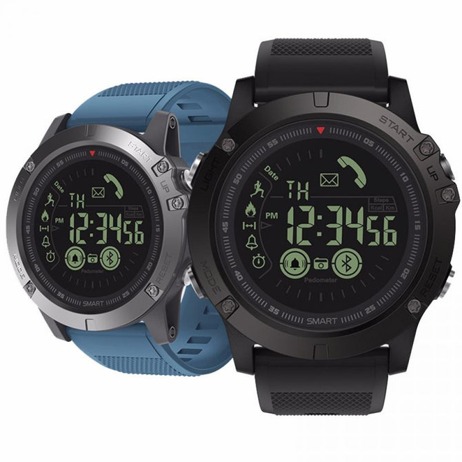Zeblaze VIBE 3 Flagship Rugged Smartwatch All-Weather Monitoring Smart Watch For IOS And Android Blue