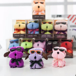 Cute Small Dog,pure Cotton Cake Towels, Gift£¬random Color See below for size descriptions