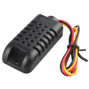 Hengjiaan DHT21 AM2301 Capacitive Digital Temperature and Humidity Sensor - Black