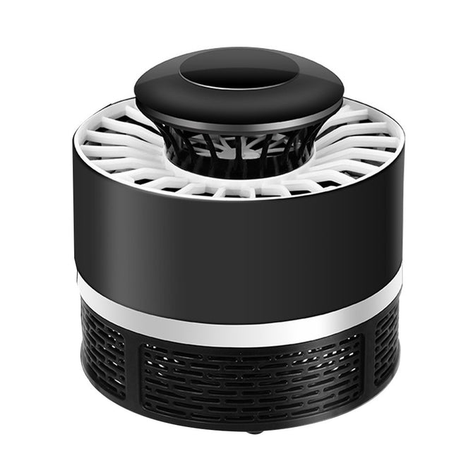 New Household Mute Safety Photocatalyst Mosquito Killer Lamp USB Rechargeable Mosquito Killer Lamp Fly Trap Black