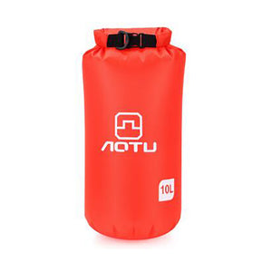 AoTu Outdoor Swimming Beach Drifting Waterproof Bag 10L - Red
