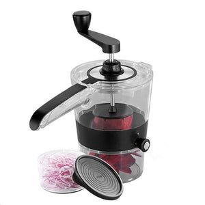 Multi-Function Hand Manual Spiral Vegetable Cutter Slicer, Cutting Machine