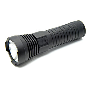 Soshine Rechargeable 1100LM LED 4-Mode White Flashlight with USB Cable- Black (1 x 26650)