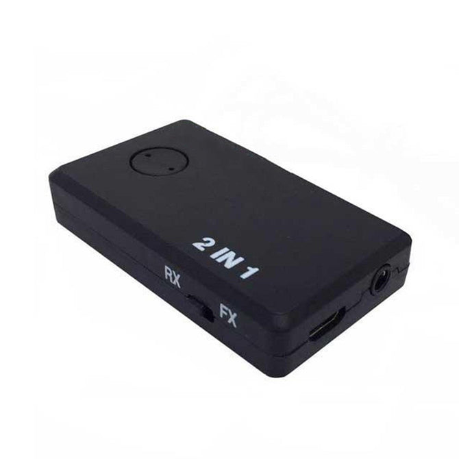 2 in 1 Wireless Bluetooth Transmitter A2DP Receiver Stereo Audio Music Adapter - Black