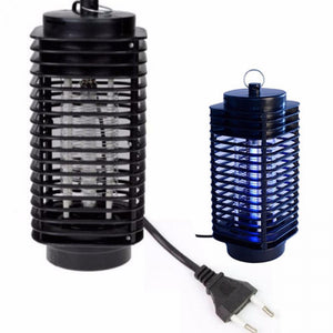 Electronic Mosquito Killer Trap Moth Fly Wasp Led Night Lamp Bug Insect Light Black Killing Pest Zapper US Plug Black/EU Plug