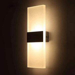 6W LED Acrylic Wall Lamp Wall Mounted Sconce Lights Lamp Decorative Living Room Bedroom Corridor Wall Light AC 85~265V White/6-10W/Cool White(5500-7000K)