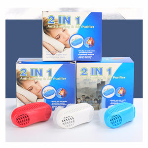 Stop Snoring Nose Breathing Apparatus Air Purifier Stop Grinding Relieve Snoring For Men Women Health Sleep Aid Device White