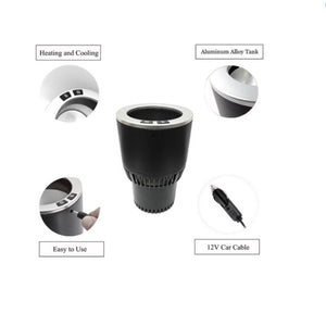 Car Hot and Cold Cup Holder for Auto Cooler Warmer Using