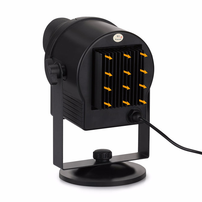 Blinblin Outdoor IP65 Waterproof LOGO Projection Lamp Christmas Garden Decoration Dynamic LED Lamp White/6-10W