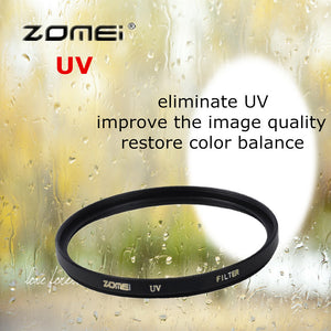 ZOMEI Circular Filter, UV Optical Camera Lens w/ Caliber 58mm